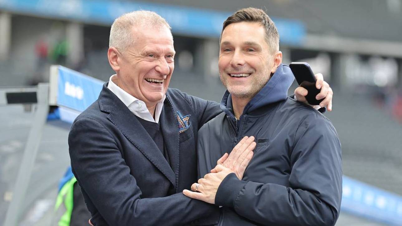Rückendeckung für Hertha-Trainer Leitl