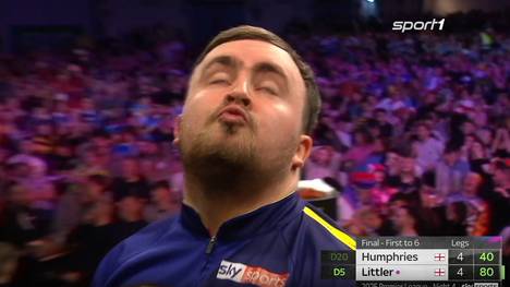 Luke Humphries gewinnt als erster Spieler der Premier League of Darts 2025 einen zweiten Spieltag. Luke Littler dringt bis ins Finale vor - zeigt dort aber ungewohnte Schwächen.