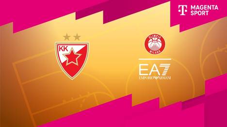 Roter Stern Meridianbet Belgrad - EA7 Emporio Armani Mailand: Highlights | EuroLeague