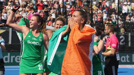 Die Hockey-Nationalmannschaft Irlands steht im Finale der WM