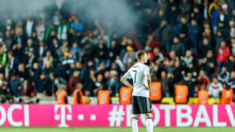 Die DFB-Spieler feierten nach dem Sieg gegen Tschechien nicht mit den pöbelnden Fans 