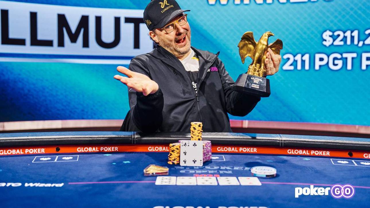 Hellmuth gewinnt ersten US-Open-Titel