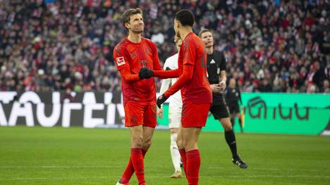 Jamal Musiala hat sich via Instagram von Thomas Müller verabschiedet