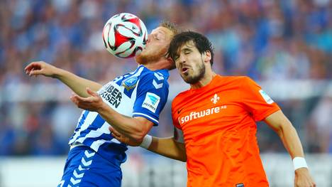 Romain Bregerie (r.) kam im Sommer 2014 aus Dresden nach Darmstadt.