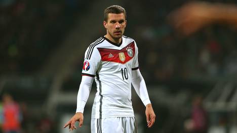 Lukas Podolski hat bislang 126 Länderspiele für Deutschland bestritten