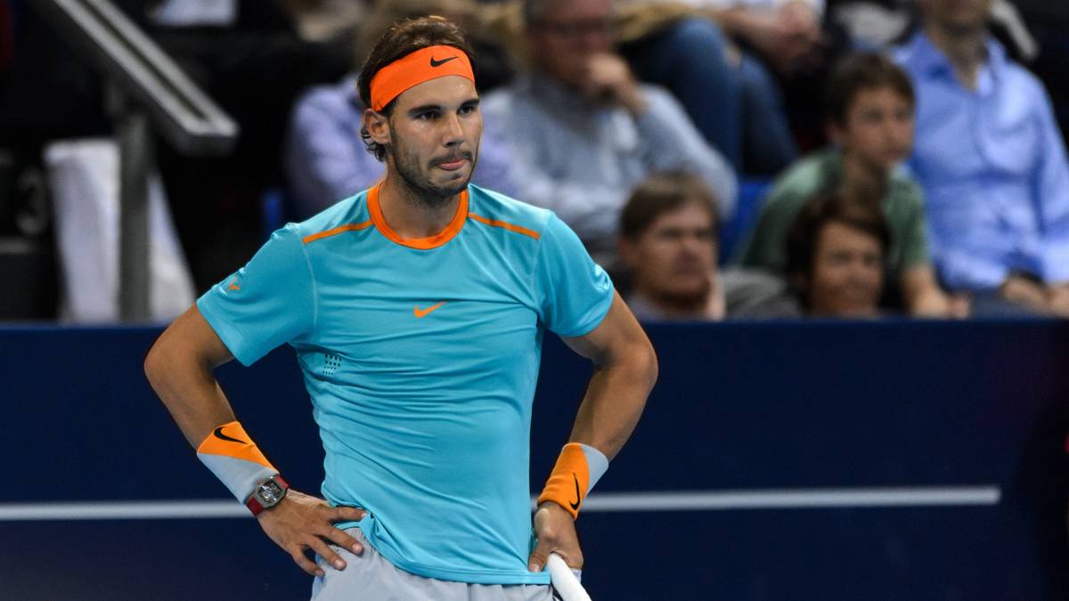 2014: Jetzt ist es das Handgelenk. "Rafa" sagt seine Teilnahme bei den US Open ab. Nur kurze Zeit später schwächt ihn eine Blinddarmentzündung. Nadal unterzieht sich im November einer Operation