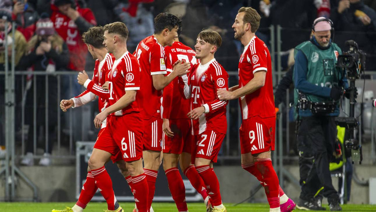 Bayern-Startelf mit fünf Änderungen