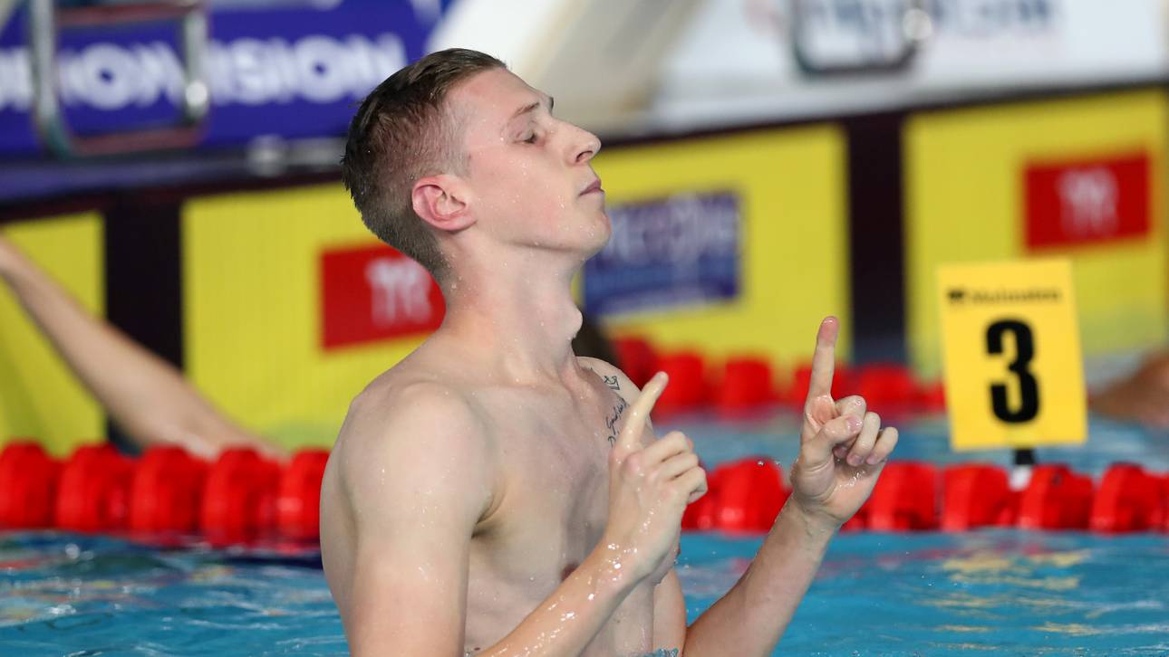 Florian Wellbrock wurde über die 1500 m Freistil Europameister
