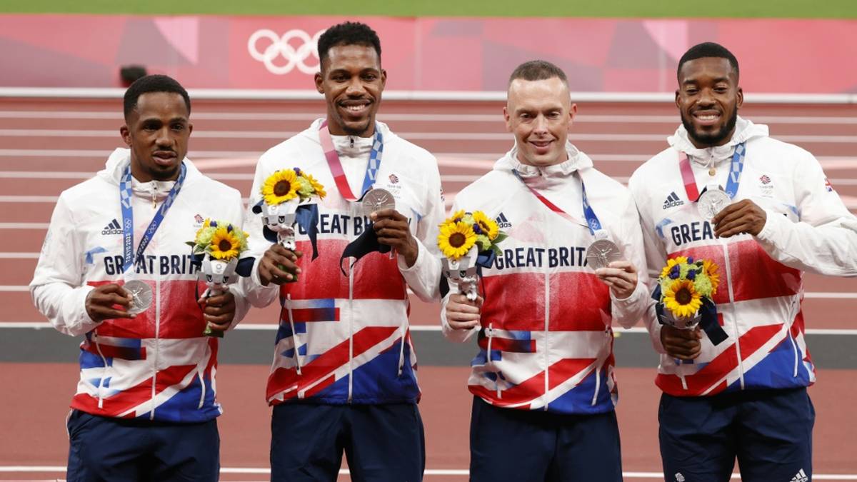 Britische Staffel gibt Olympiasilber ab