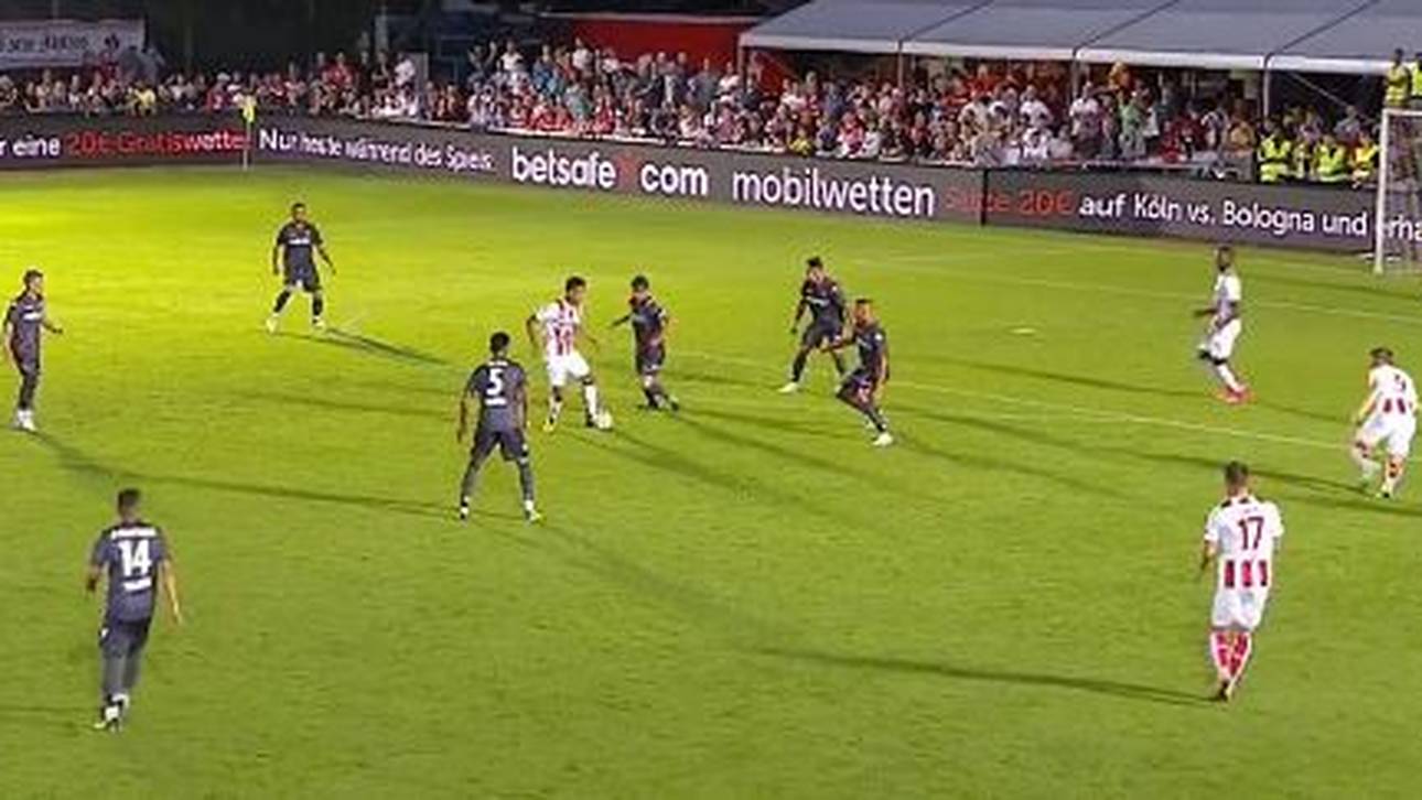 Test: Köln Remis gegen Bologna