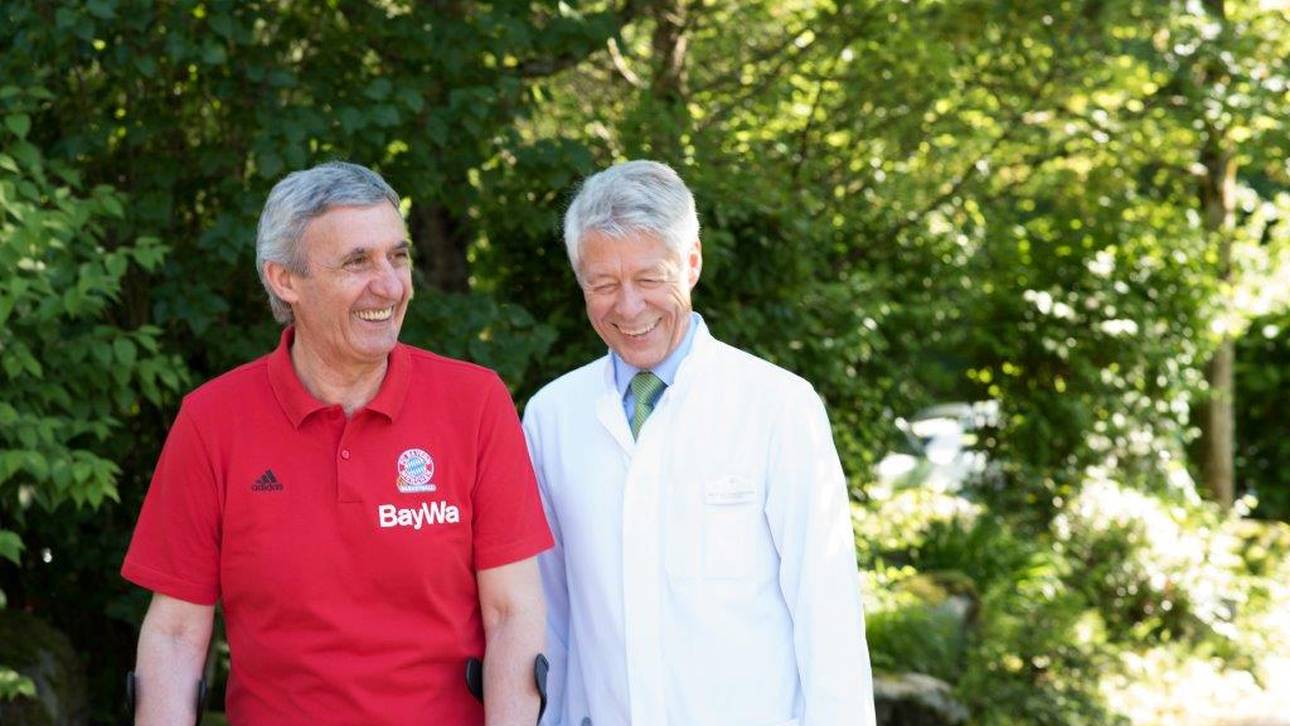 Pesic am Knie operiert