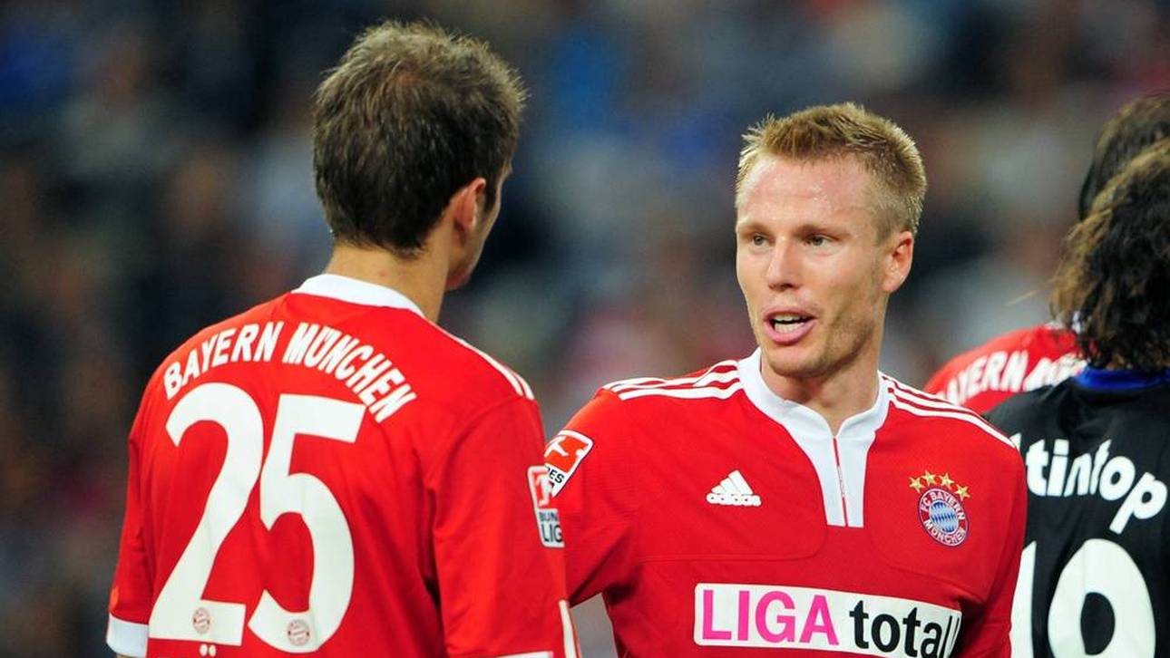 Christian Lell (re.) spielte einst mit Thomas Müller zusammen