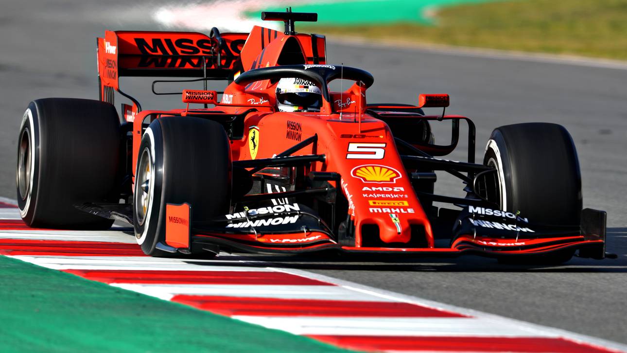 Turbulenter Test-Auftakt für Vettel