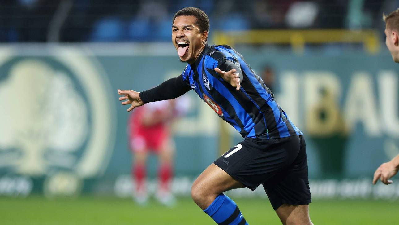 3. Liga: Bielefeld verliert in Mannheim