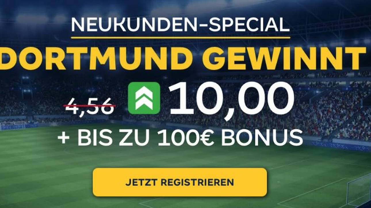 Merkur Bets Quotenboost: 10er Quote für BVB-Sieg gegen Bayern am 28.02.26.
