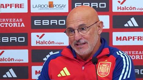 Luis De la Fuente äußert sich erneut zu Barca-Trainer Hansi Flick. Zwischen den beiden soll es "keinen Konflikt" geben.
