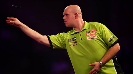 Michael van Gerwen führt die Tabelle der Premier League an