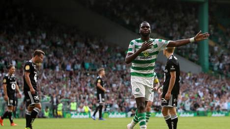 Odsonne Edouard war mit zwei Toren der Matchwinner für Celtic Glasgow