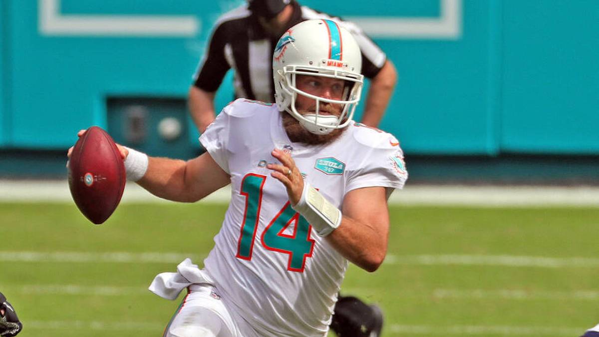 Ryan Fitzpatrick ist Quarterback der Miami Dolphins
