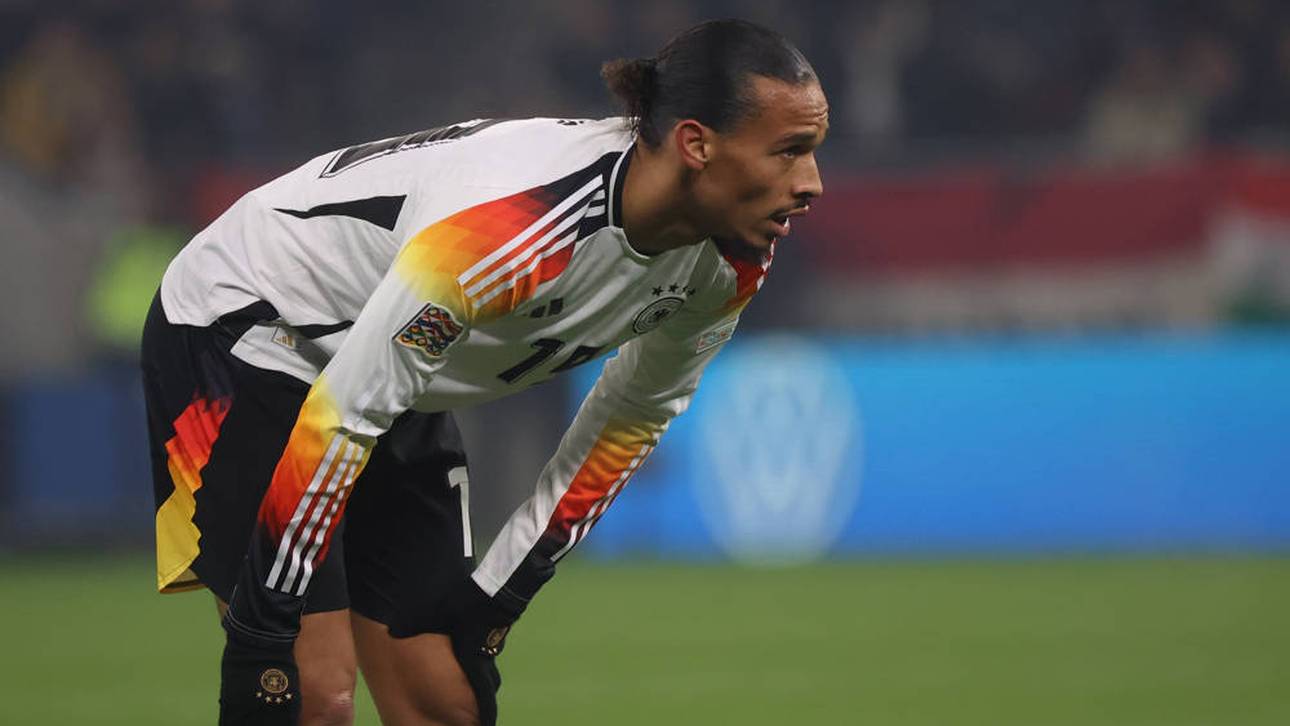 Leroy Sané absolvierte in Budapest sein 66. Länderspiel