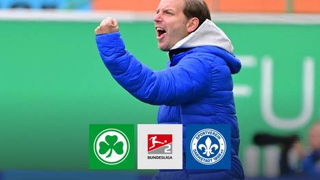 Seit Florian Kohfeldt als Trainer bei Darmstadt 98 übernommen hat, begeistern die Lilien meist mit spektakulärem Offensivfußball. Das bekommt auch Greuther Fürth zu spüren - genauso wie die Wut der eigenen Fans.