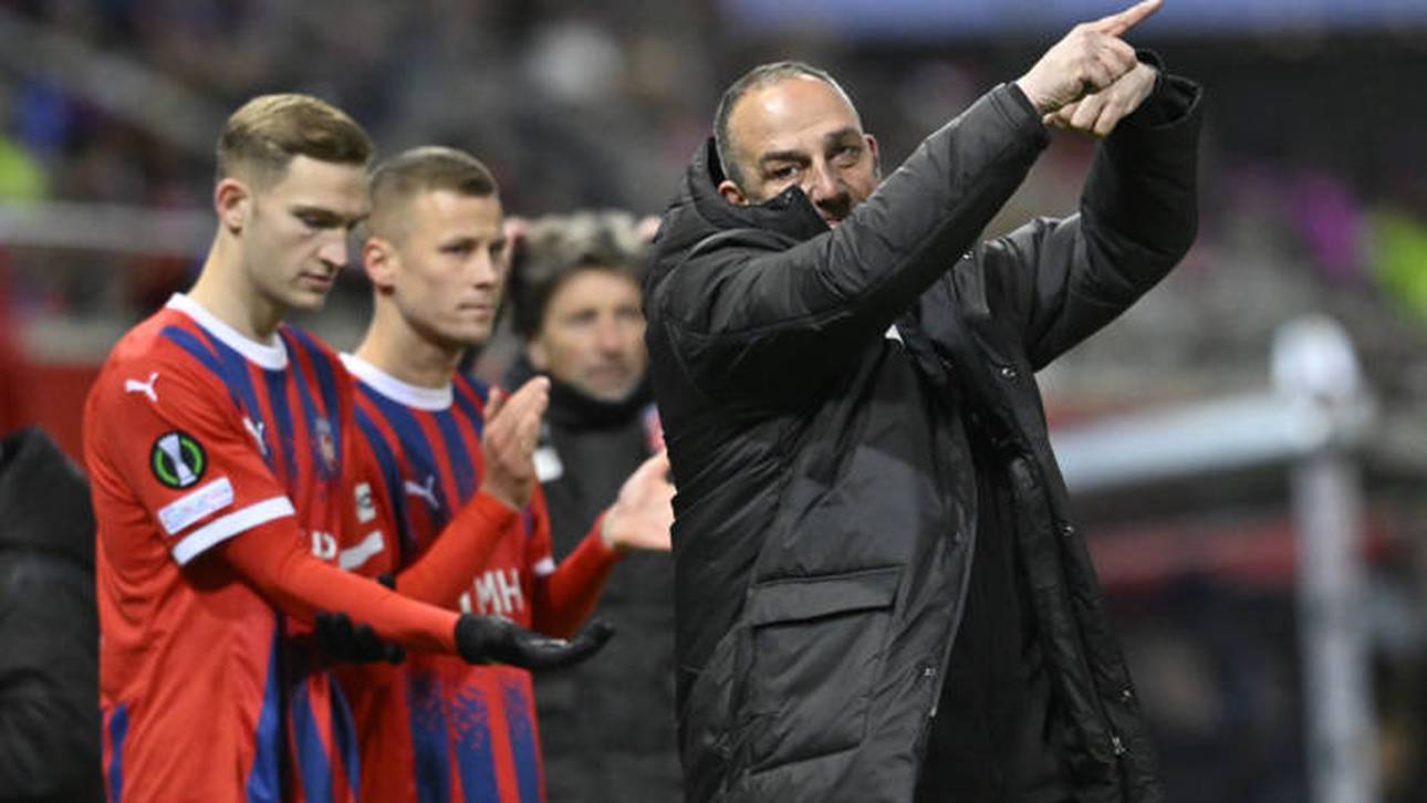 Heidenheims Trainer Frank Schmidt unterlag gegen Chelsea