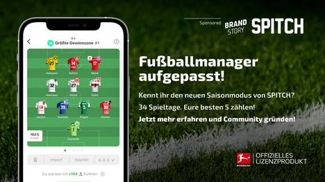 SPITCH - der Live Fußballmanager