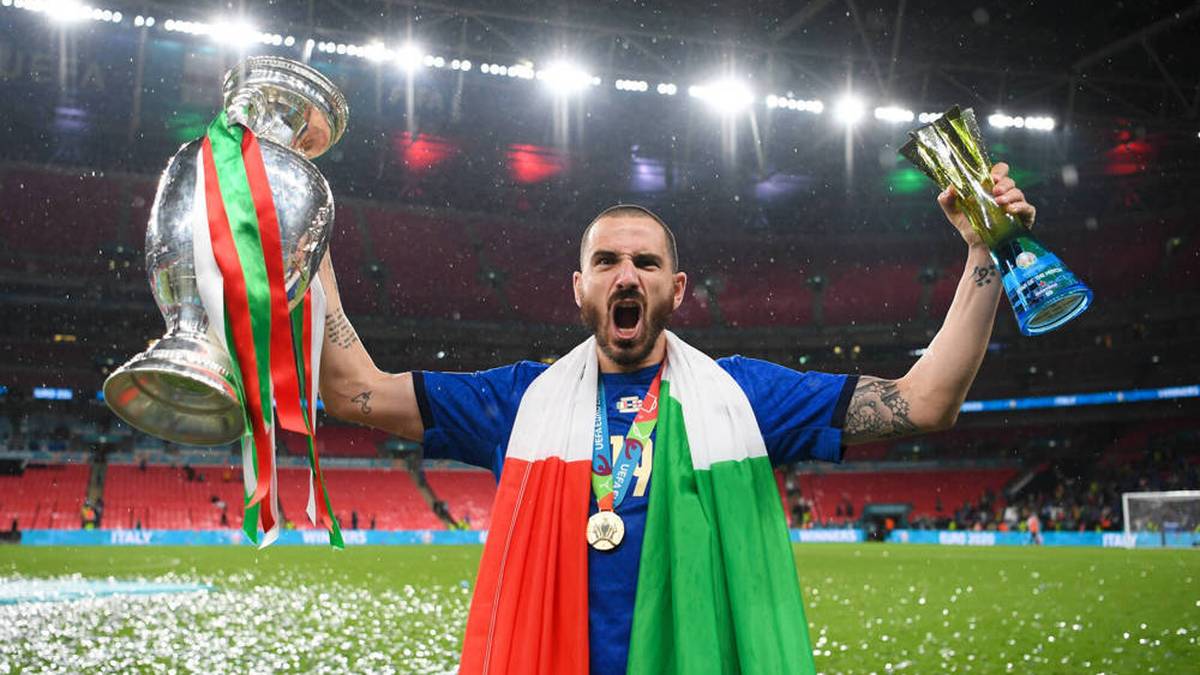 Leonardo Bonucci wurde 2021 mit Italien Europameister
