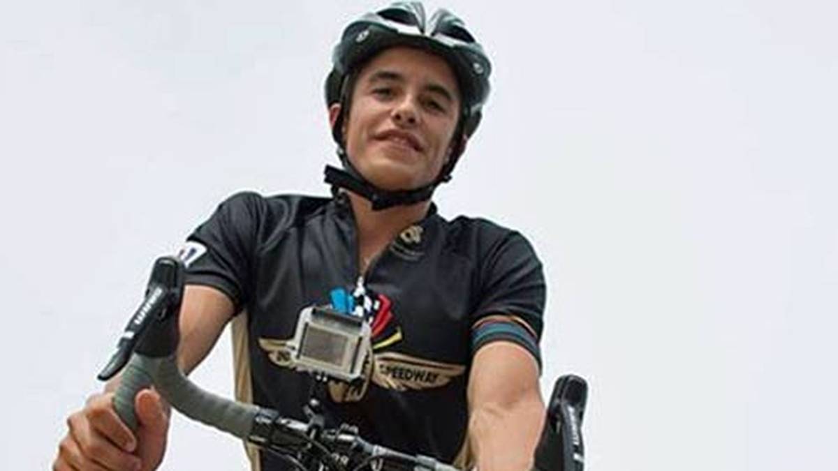 Auch privat muss sich dennoch auf das nächste Rennen vorbereitet werden - Marquez tut dies am liebsten auf dem Rennrad. Um die lange Renndistanz zu verkraften, ist eine gute Kondition ebenso von Nöten... (Copyright: Facebook/Marc Marquez)