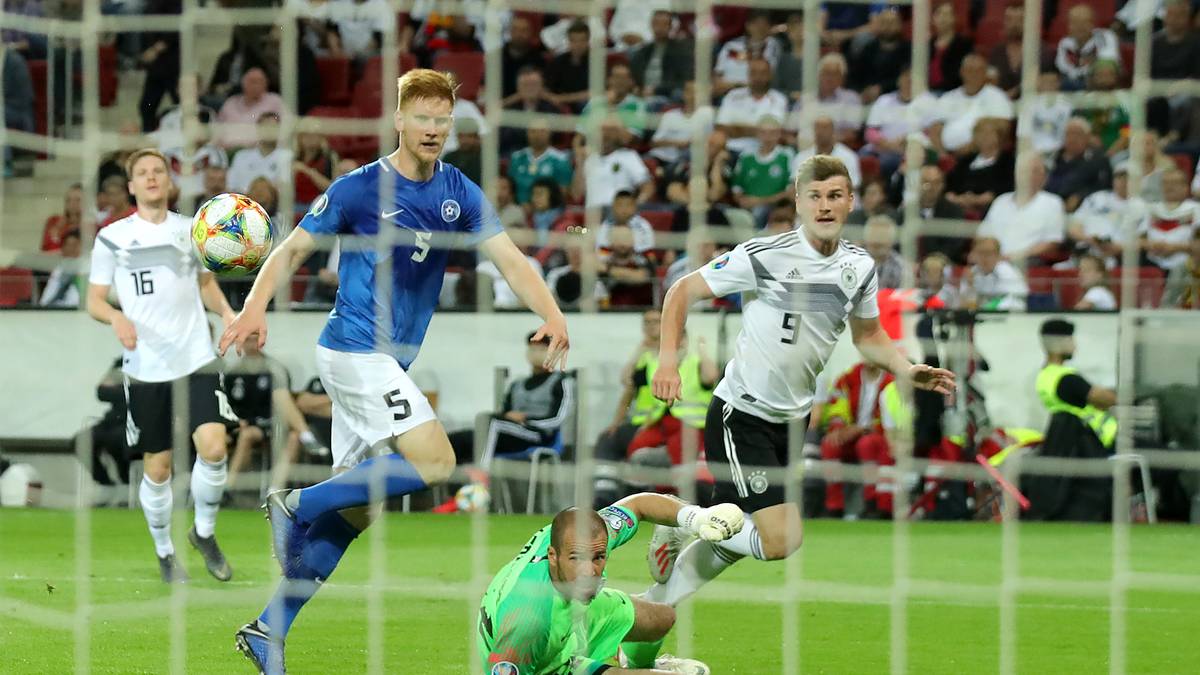 TIMO WERNER: Löste Reus nach 65 Minuten ab. Verpasste aus Nahdistanz das mögliche 7:0 (69. und 78.). Holte das dann in der 79. mit einem schönen Lupfer nach. Seine Vorlage auf Sané zum vermeintlichen 8:0 (81.) schaffte es nicht auf die Anzeigetafel. SPORT1-Note: 2