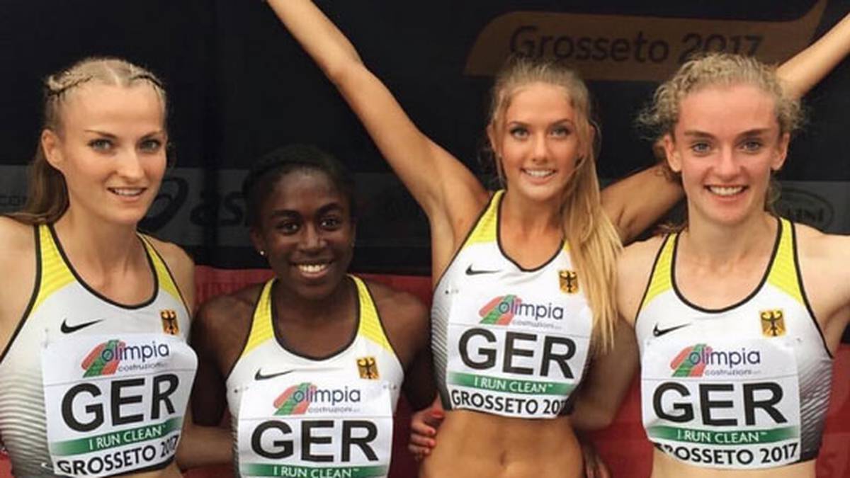 Bei den europäischen U20-Meisterschaften gewann Schmidt mit der 4x400m-Staffel im vergangenen Jahr Silber
