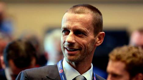 UEFA-Präsident Aleksander Ceferin ist begeistert vom Re-Start der Bundesliga