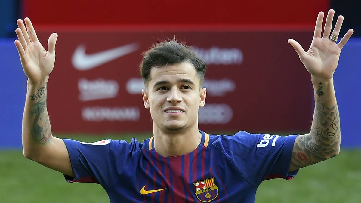 PLATZ 5 - PHILIPPE COUTINHO (FC Barcelona/Brasilien): Der zweitteuerste Fußballer der Welt gehört auch zu den besten Spielmachern der Welt. Passt mit seiner Ball- und Kombinationssicherheit perfekt in die Philosophie von Barca