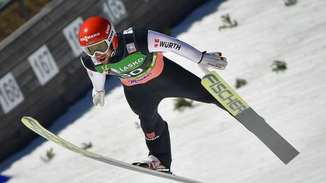Markus Eisenbichler flog in Planica auf den dritten Platz
