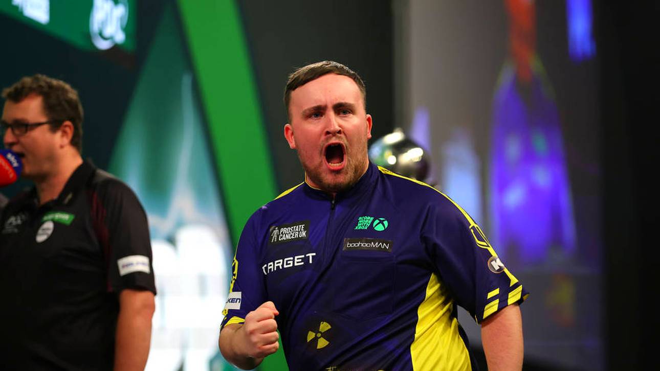 Luke Littler gewann die PDC World Darts Championship im Ally Pally