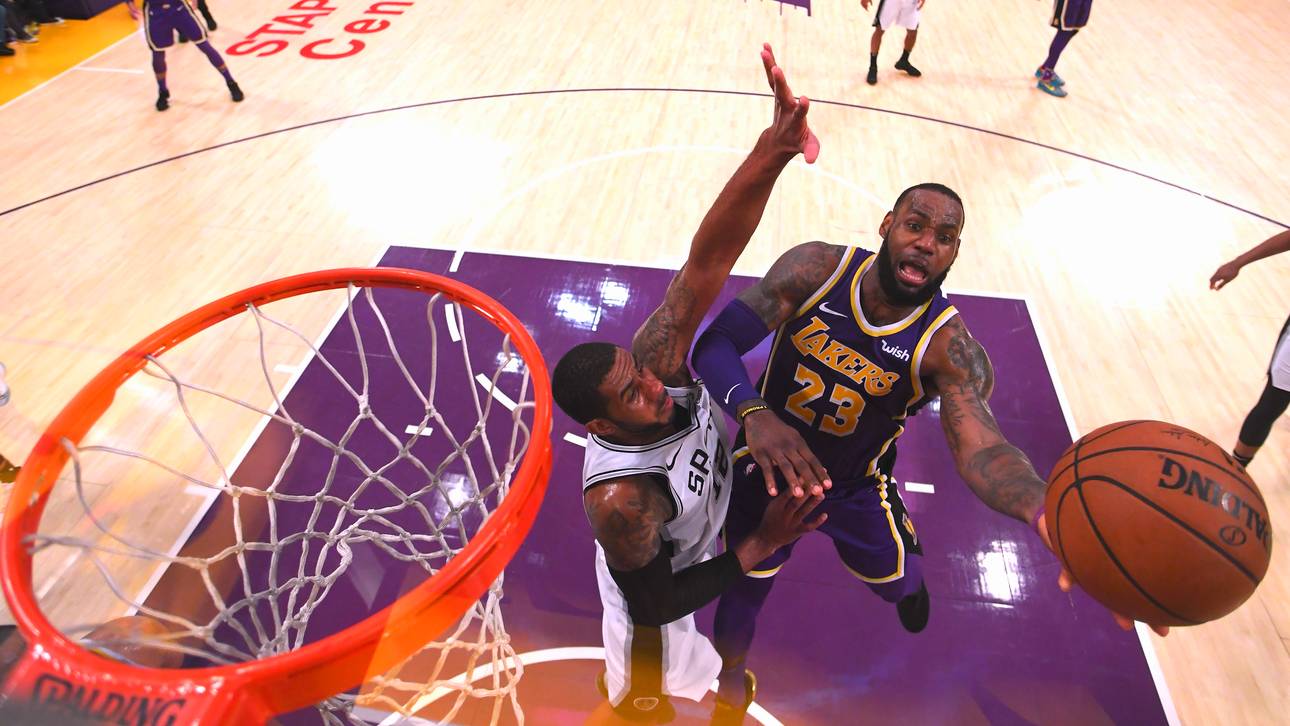 „Rookie“ LeBron verliert mit Lakers