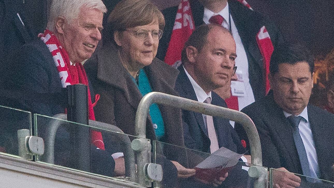 FC-Chef lobt Merkels Fußball-Wissen