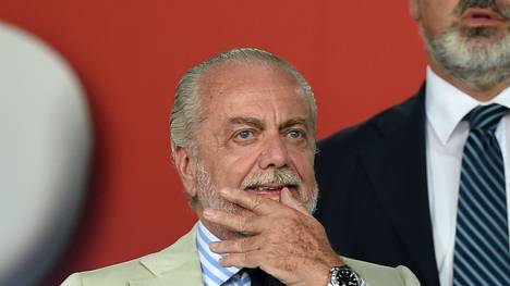 Neapels Präsident Aurelio De Laurentiis wird vom italienischen Fußballverband vernommen
