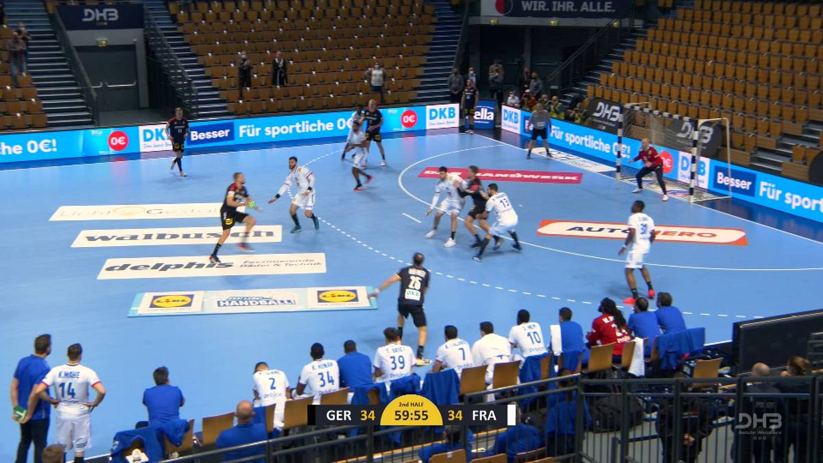 Starker Auftritt der deutschen Handball-Nationalmannschaft im letzten Härtetest vor der Europameisterschaft: Gegen Rekord-Weltmeister Frankreich trumpft das DHB-Team in den Schlusssekunden auf.