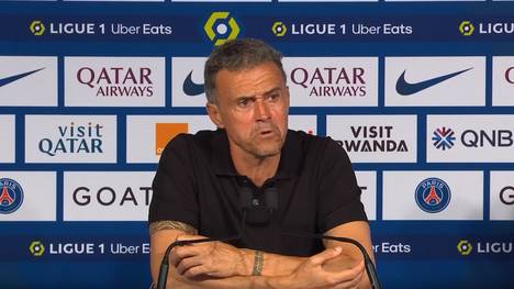 Paris Saint-Germain musste eine bittere 2:3-Heimniederlage hinnehmen. Trainer Luis Enrique ist trotz der Pleite glücklich über den Kampfgeist seiner Mannschaft.
