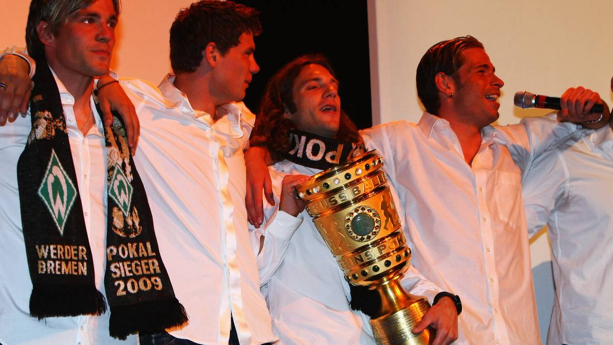 Sebastian Boenisch gewann 2009 mit Werder den DFB-Pokal