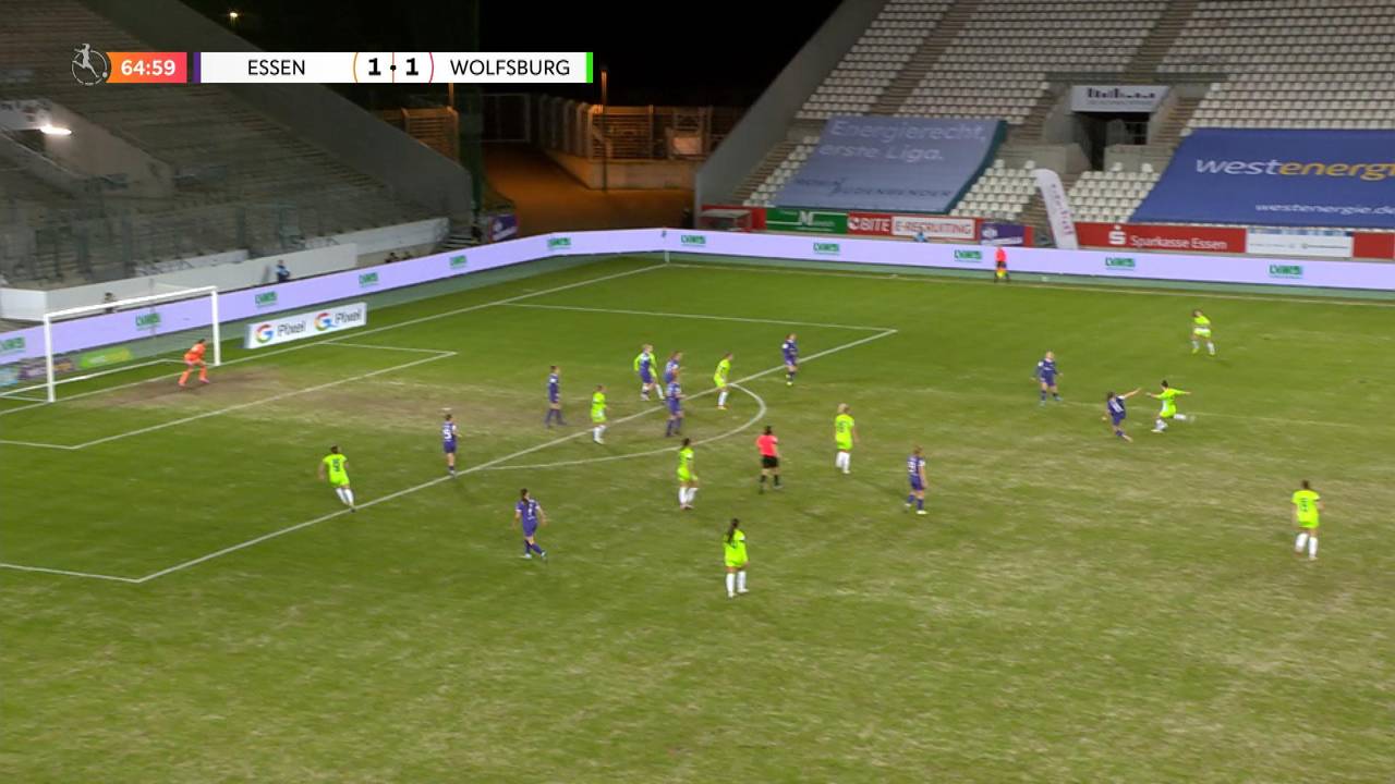 Frauen-Bundesliga: SGS Essen - VfL Wolfsburg (1:3) | Highlights