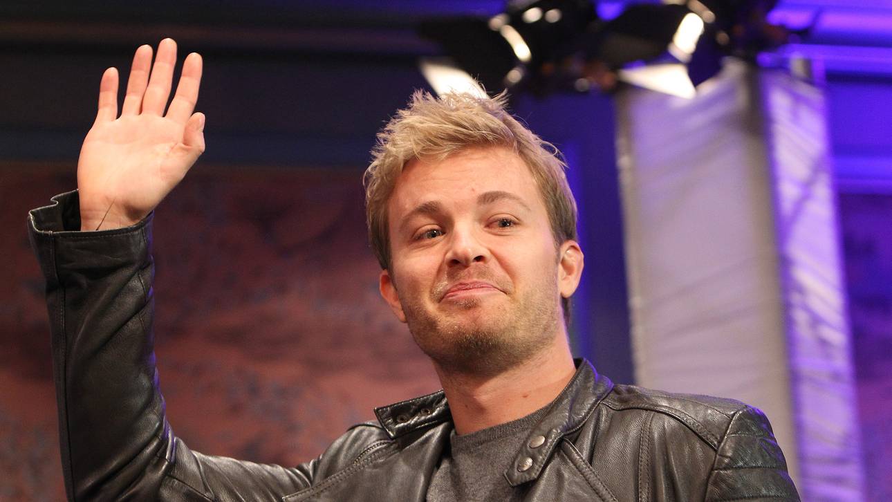 Rosberg nimmt ADAC-Preis entgegen