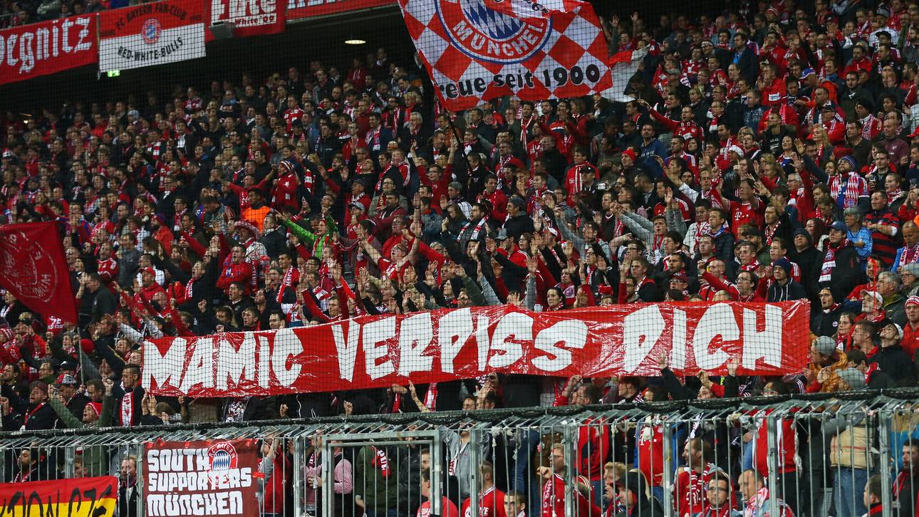 Bayern-Fans beschimpfen Dinamo-Boss