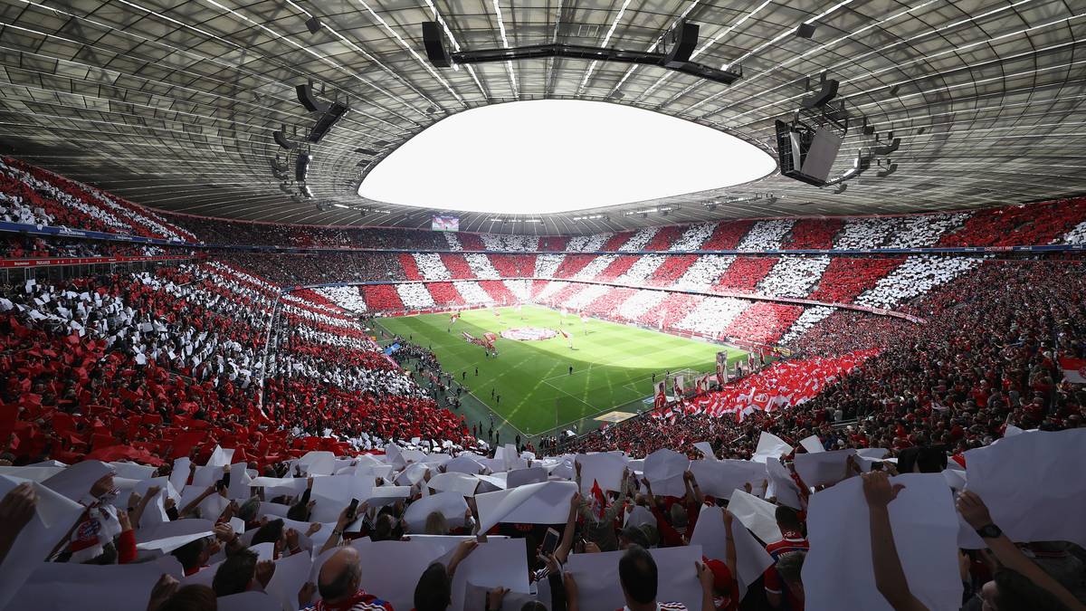 Alles in rot und weiß: Der FC Bayern begeht gegen den SC Freiburg seine große Sause zum fünften Meistertitel in Serie