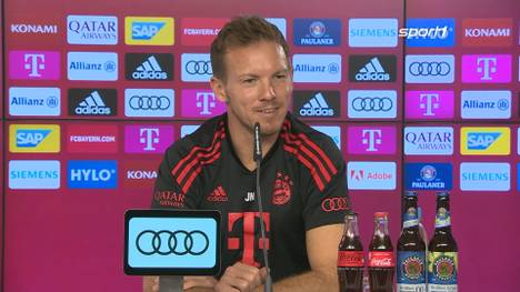 Als Julian Nagelsmann nach dem Winterfahrplan des FC Bayern gefragt wird, gerät der Coach in Plauderlaune. Der 35-Jährige enthüllt, welche Verbesserungsvorschläge er über Instagram erhält.