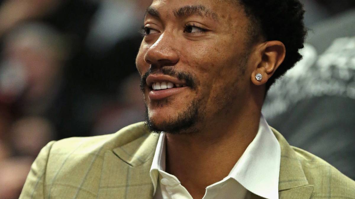 Das sieht der am Comeback arbeitende Ex-MVP Derrick Rose ähnlich