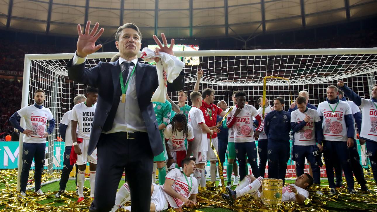 So wild feierte Bayern das Double