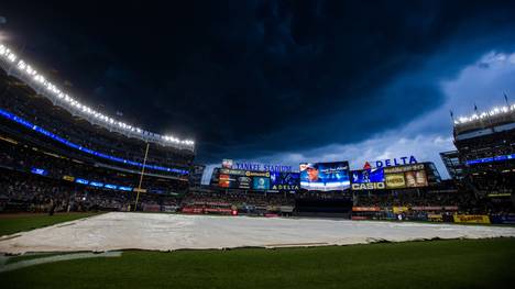 Im Yankee Stadium findet das vierte Halbfinalspiel zwischen den Yankees und den Astros statt
