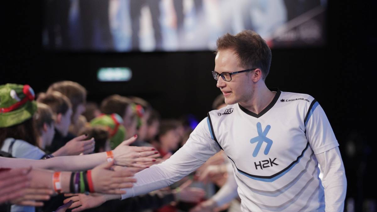 Oskar ‘VandeR’ Bogdan konnte sich mit H2k Gaming über zwei leicht verdiente Siege freuen.